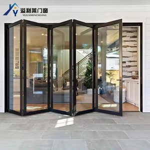 Security Foldable Glass Aluminum Folding Sound Insulation Panels