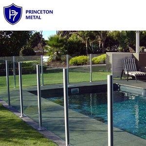 Semi-Frameless Glass Fencing Panel