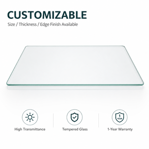 Customized High Strength Float Tempered Glass Panels