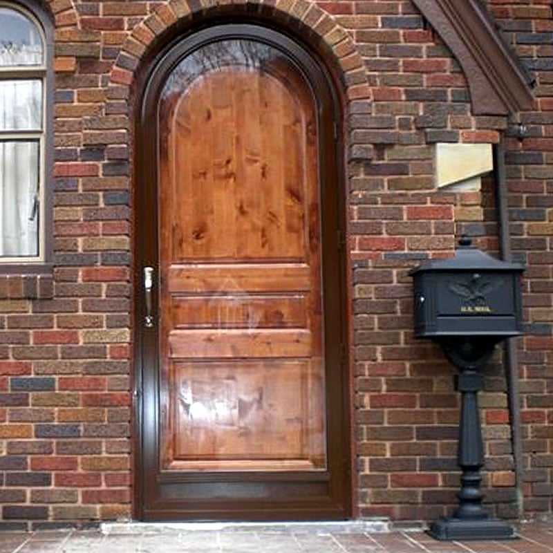 Custom Arch Angle Aluminum Storm Door Manufactured by Coastal Industries